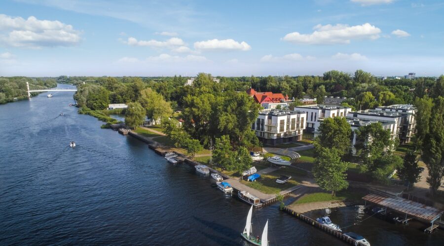 Kompleks aparthotelowy Miasto Marina we Wrocławiu