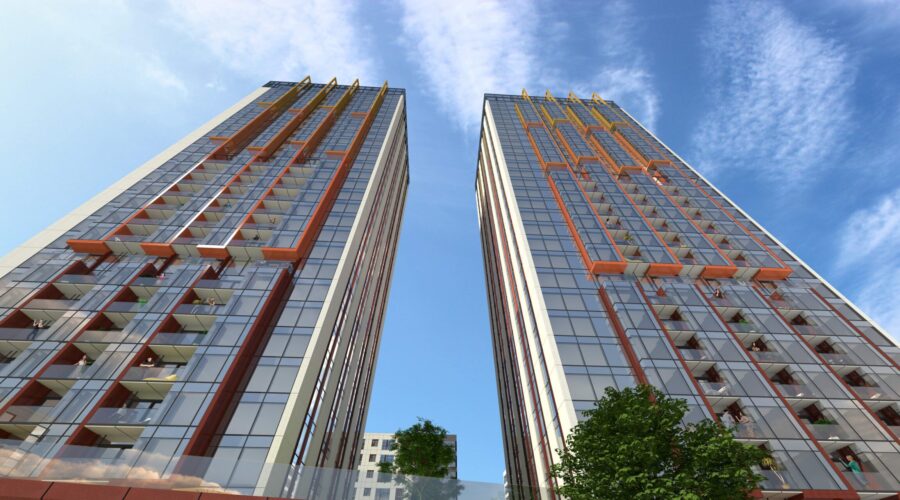 Towarowa Towers z prawomocnym pozwoleniem na budowę