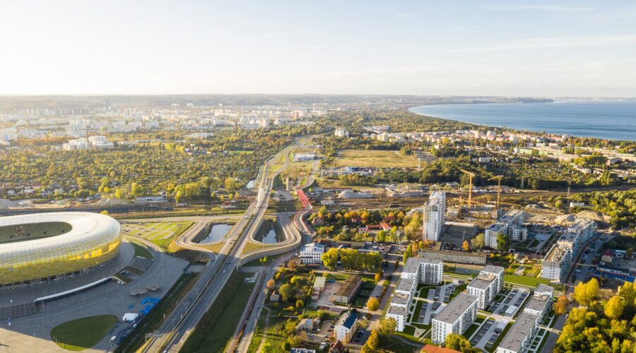 Bursztynowa Zatoka – nowa inwestycja powstająca przy ul. Starowiejskiej na gdańskiej Letnicy