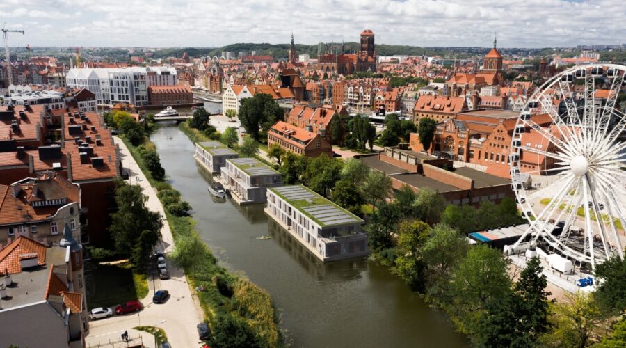 W Gdańsku powstaje pierwszy w Polsce hotel na wodzie