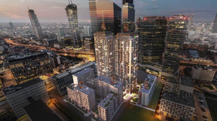 Towarowa Towers to dwie bliźniacze 95-metrowe wieże mieszkalne. Rusza sprzedaż mieszkań w drugiej wieży