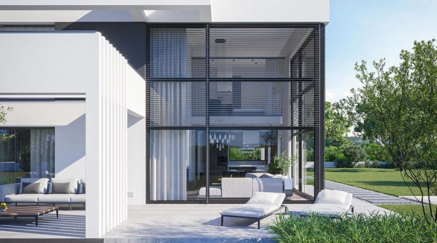 Współczesna architektura szkłem stoi. Okna odkryte na nowo