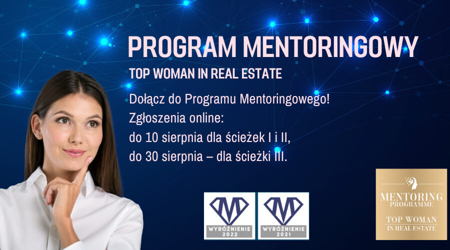 <strong>Startują zgłoszenia do V edycji Programu Mentoringowego Top Woman in Real Estate!</strong>