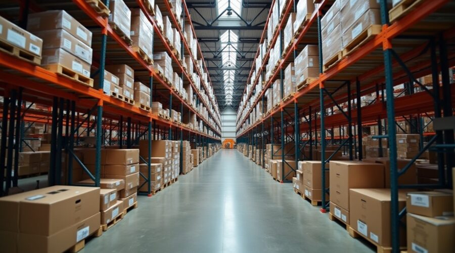 Regały paletowe – popularny wybór do magazynów wysokiego składowania