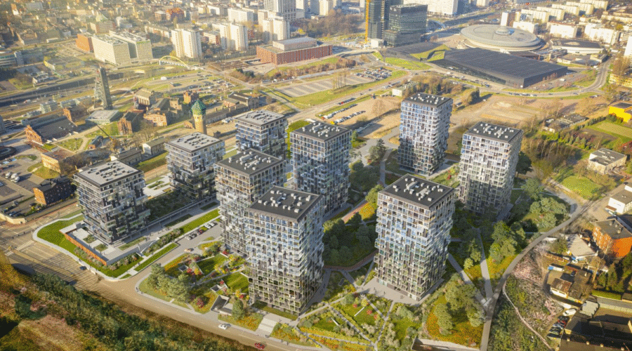 Apartamenty w Katowicach na sprzedaż – poznaj osiedle Pierwsza Dzielnica